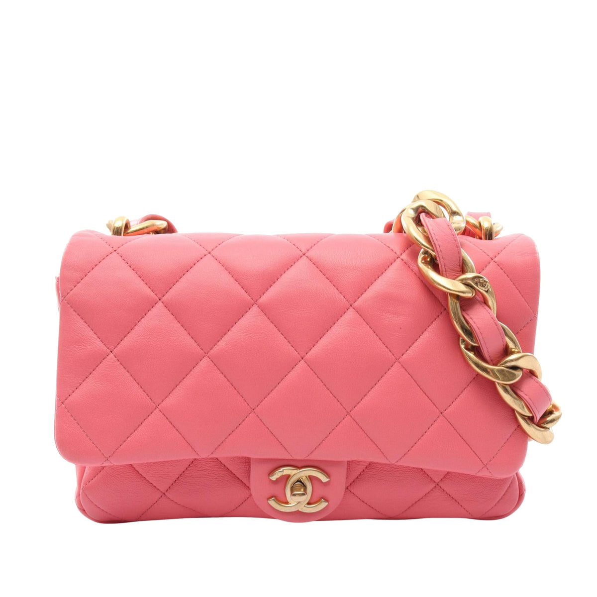 Chanel Large Quilted Lambskin Funky Town Flap