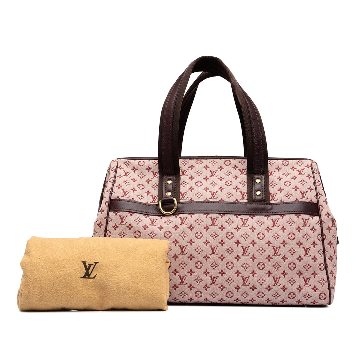Louis Vuitton Monogram Mini Lin Josephine GM — Red