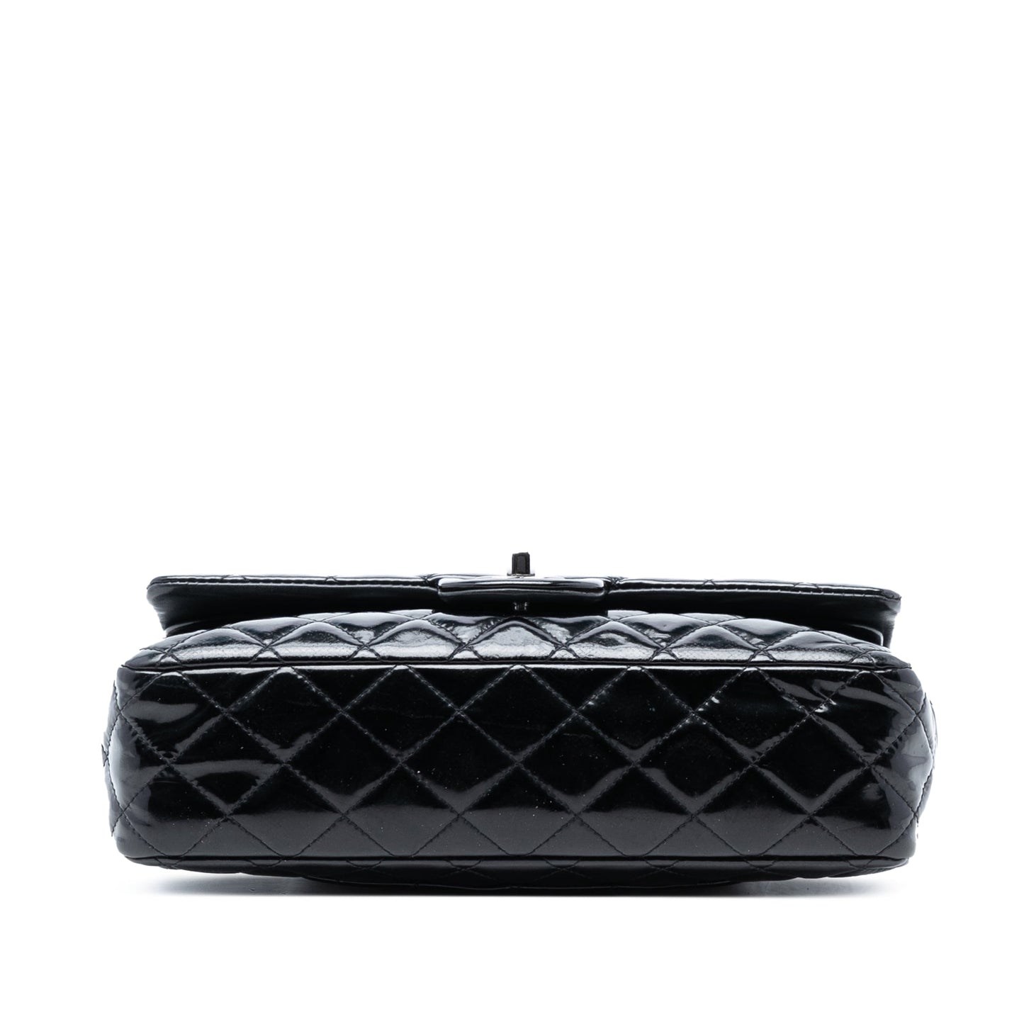 Medium Classic Patent Double Flap