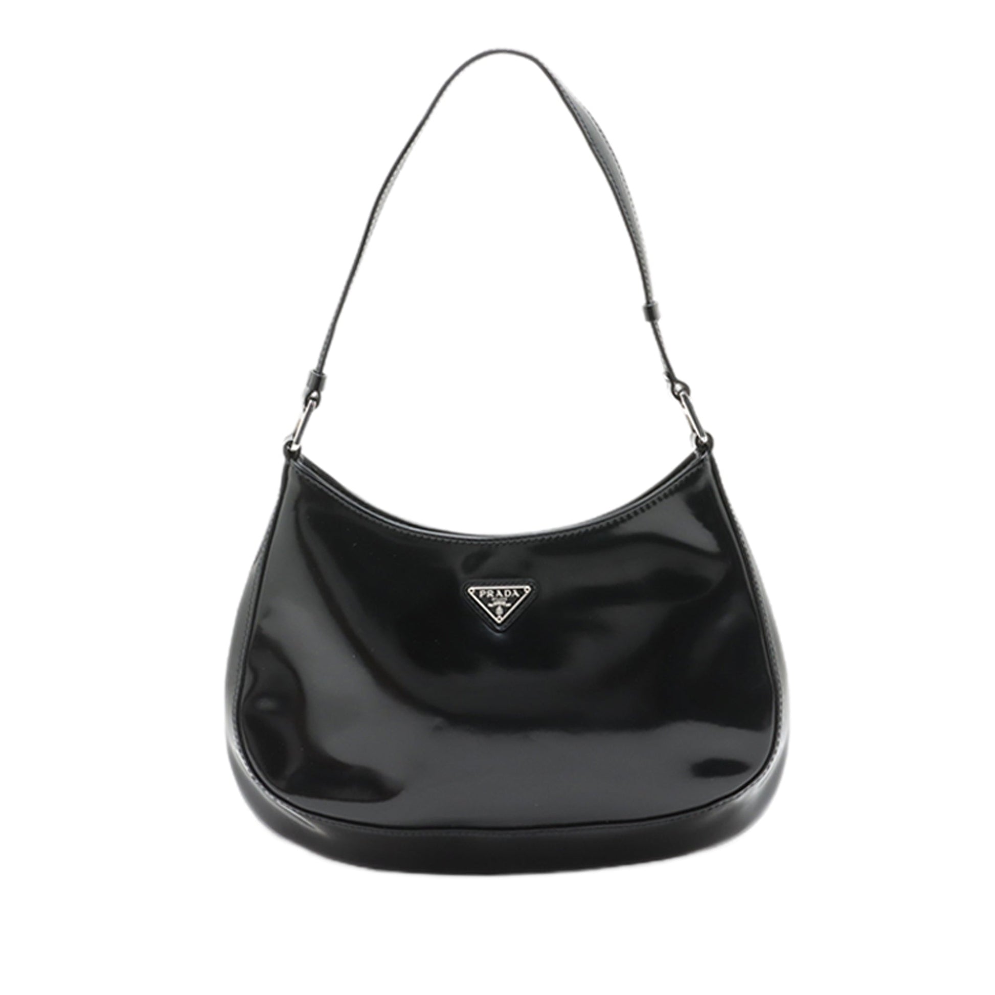Prada Patent Cleo  Shoulder Bag