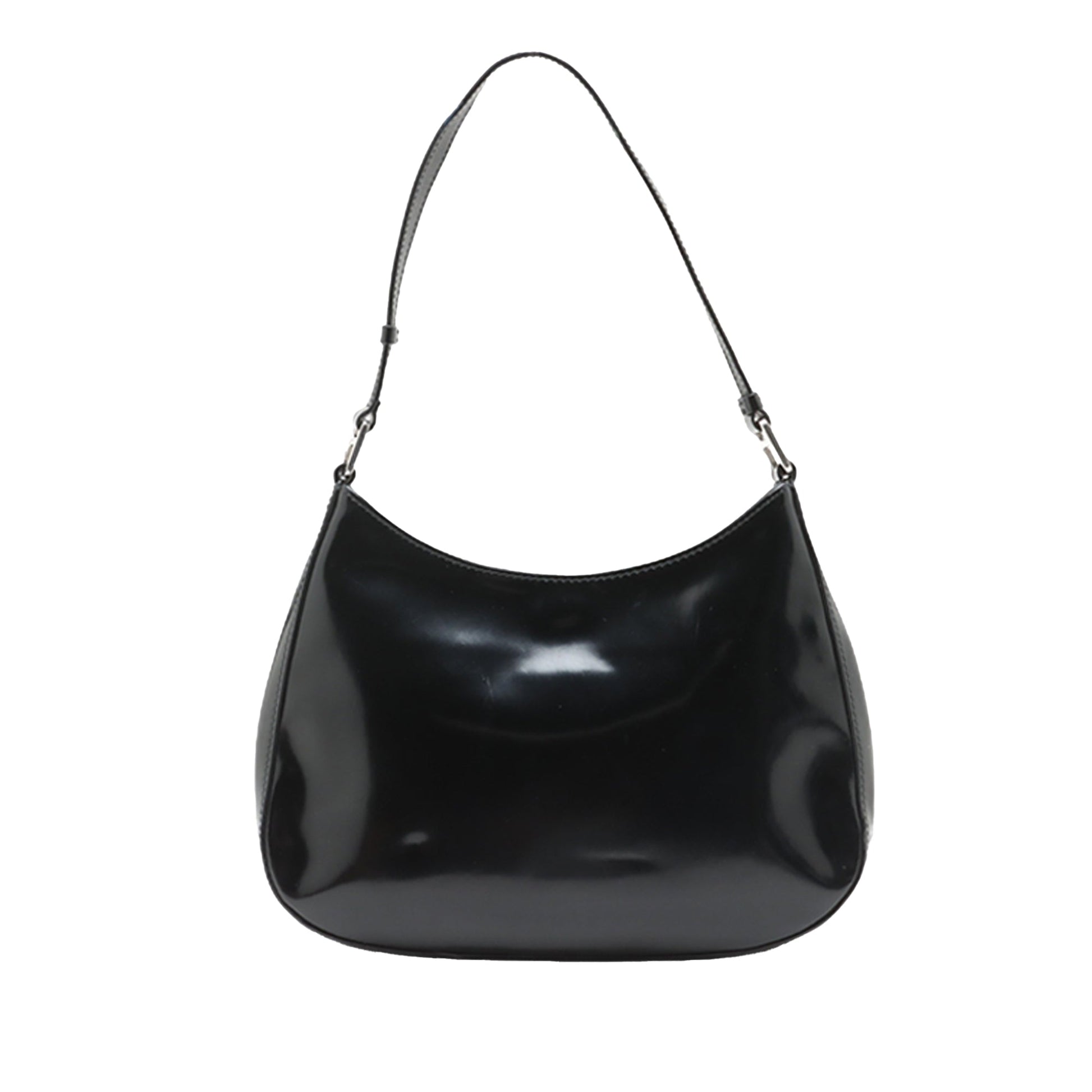 Prada Patent Cleo  Shoulder Bag