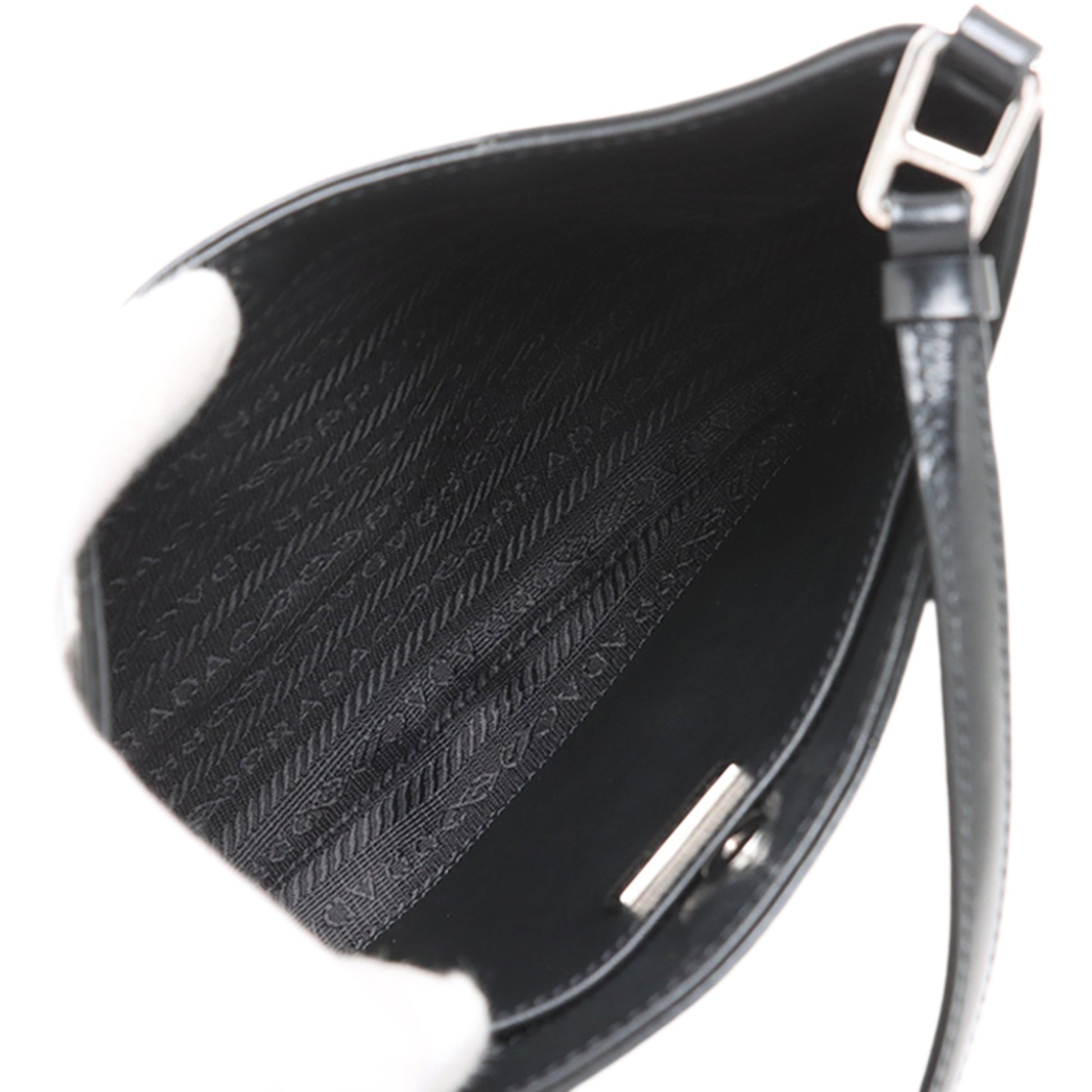 Prada Patent Cleo  Shoulder Bag