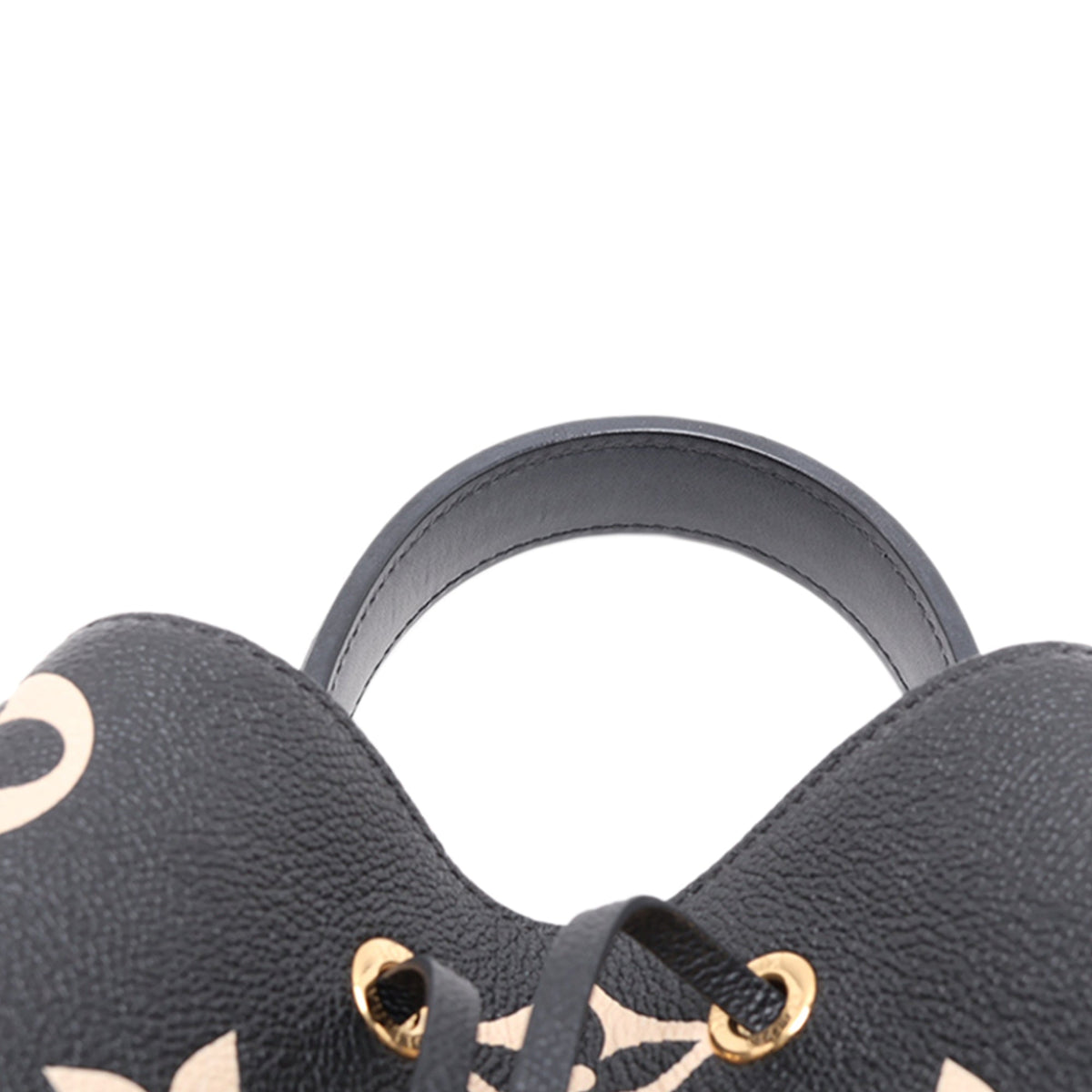 Louis Vuitton Monogram Giant Bicolor Empreinte Neonoe MM — Black