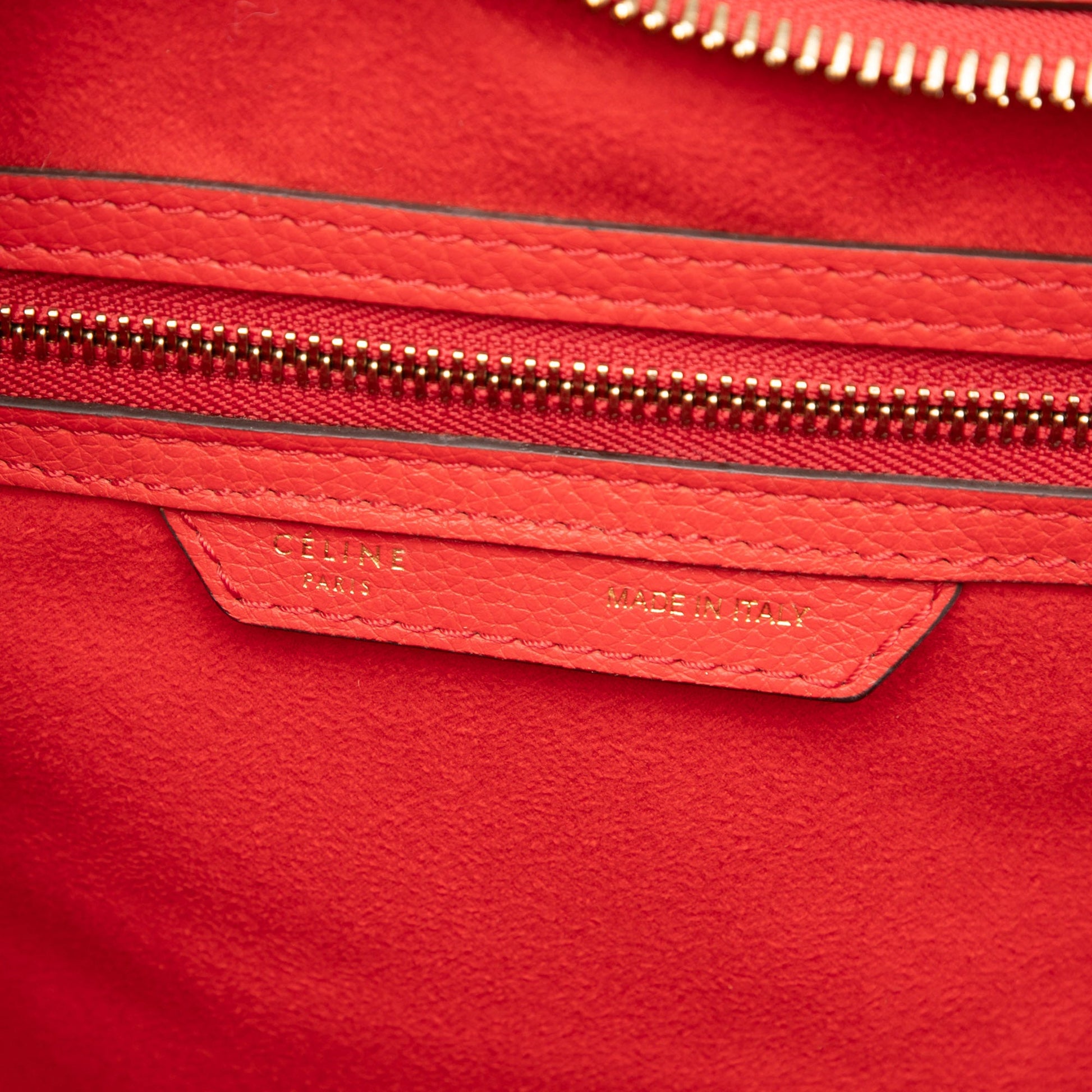 Celine Mini Calfskin Luggage Tote