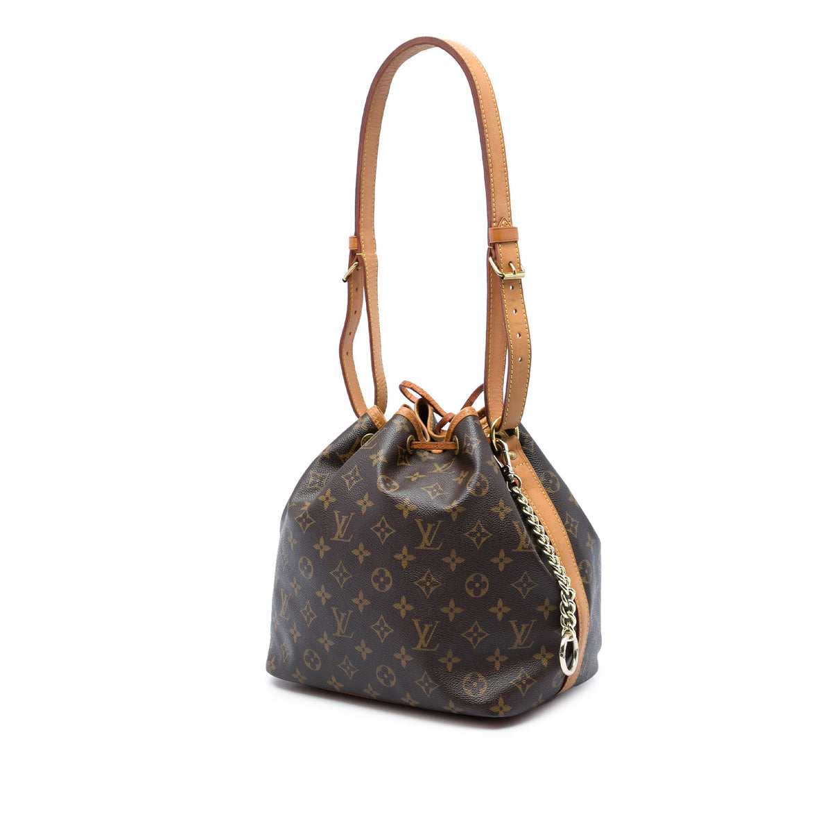 Louis Vuitton Monogram Petit Noe — Brown