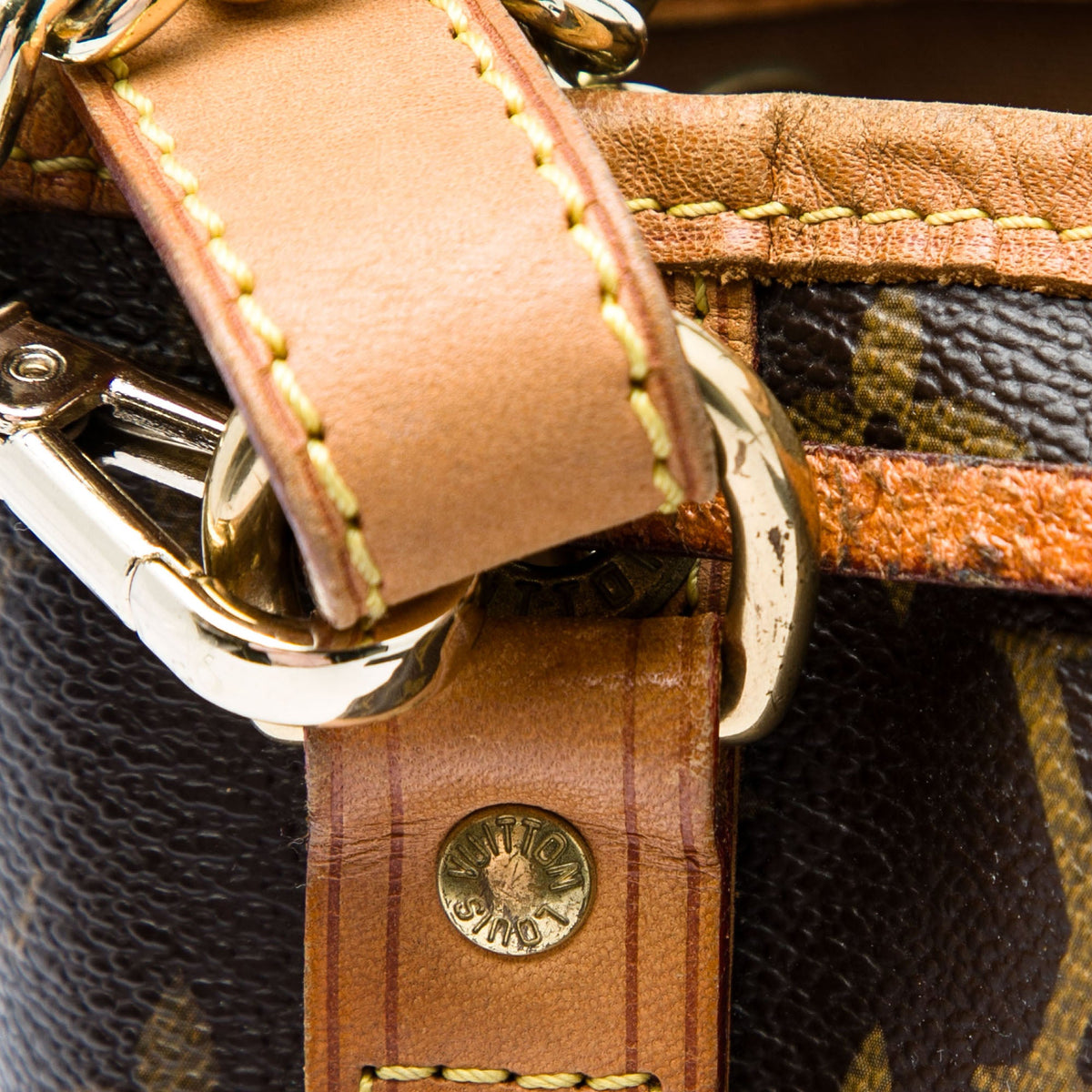 Louis Vuitton Monogram Petit Noe — Brown
