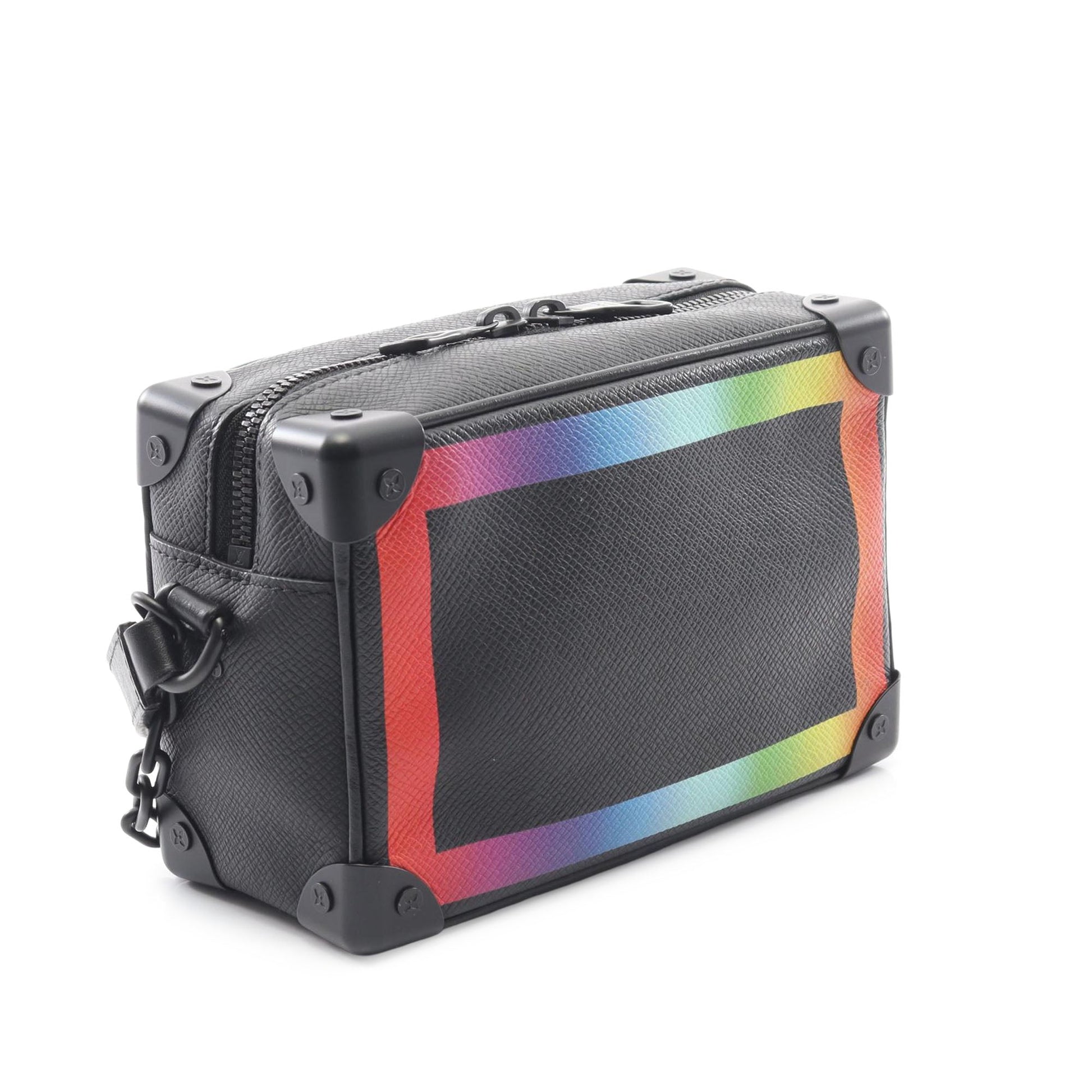 Louis Vuitton Taiga Rainbow Soft Trunk