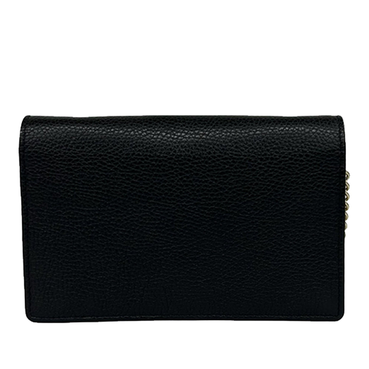 Gucci Pebbled Calfskin Soho Wallet On Chain