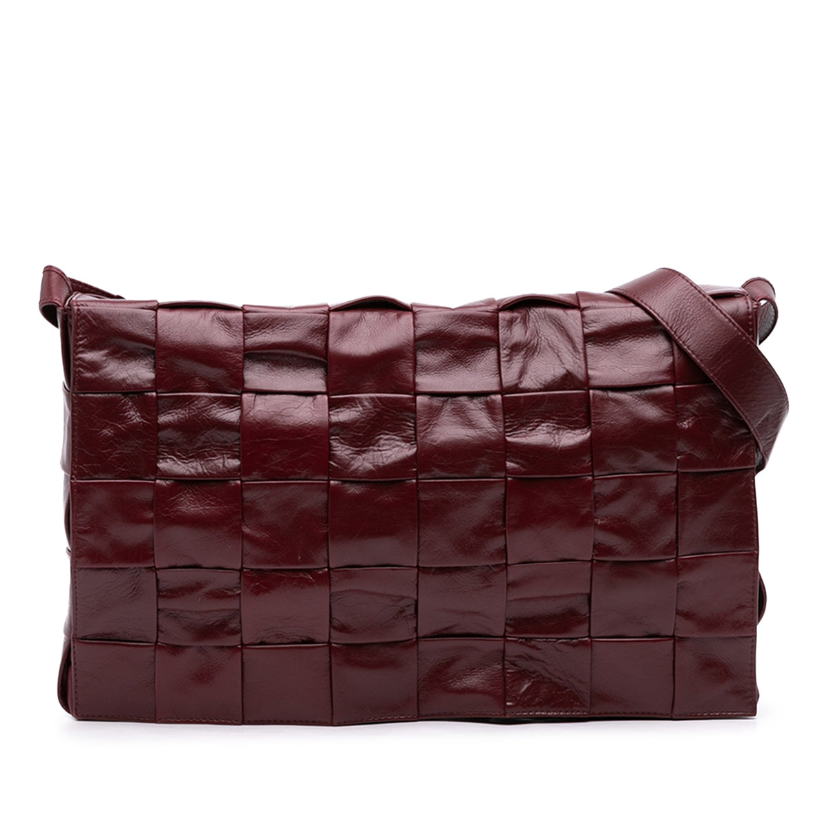 Bottega Veneta Paper Calfskin Intrecciato Cassette Crossbody
