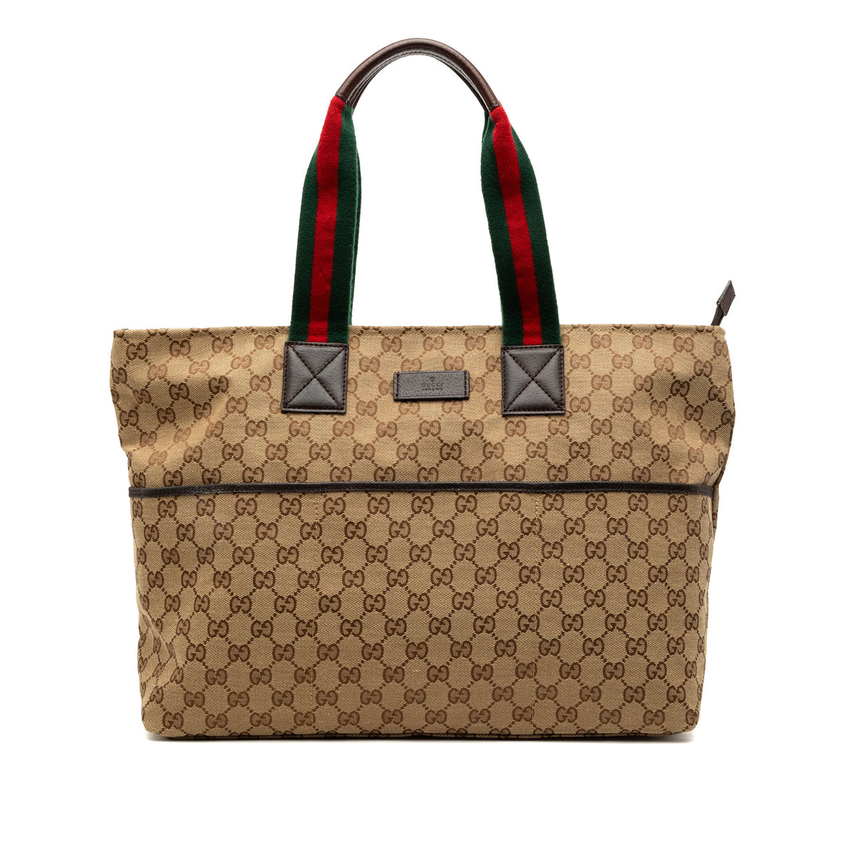 Gucci GG Canvas Web Tote