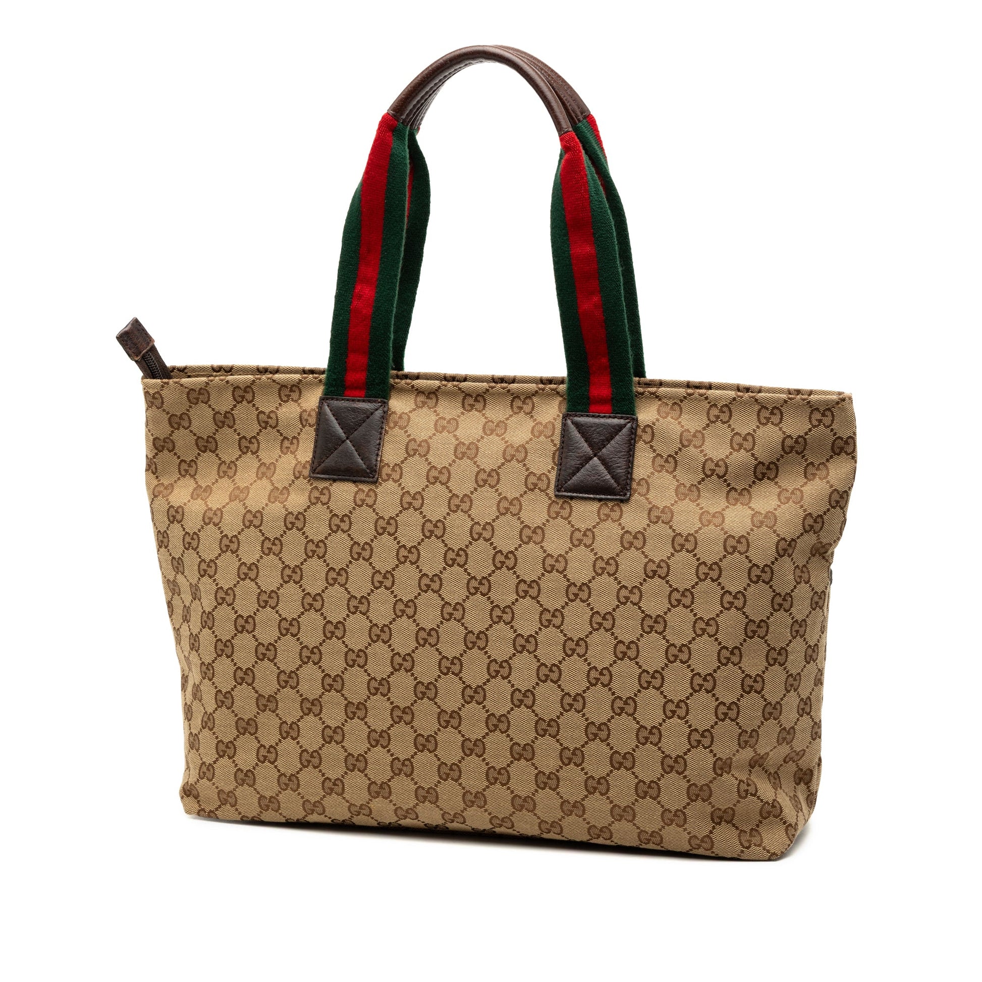 Gucci GG Canvas Web Tote