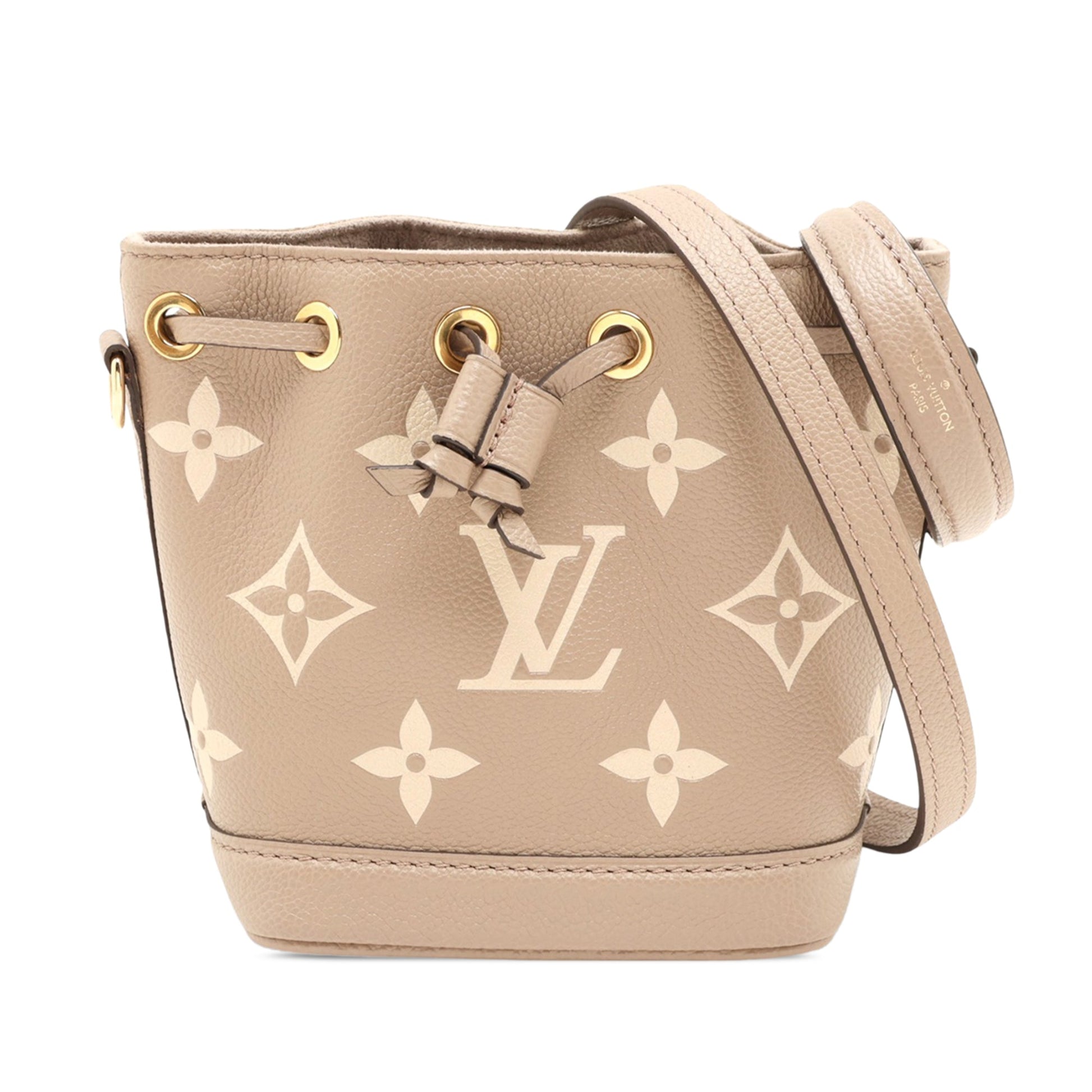 Louis Vuitton Bicolor Monogram Empreinte Nano Noe