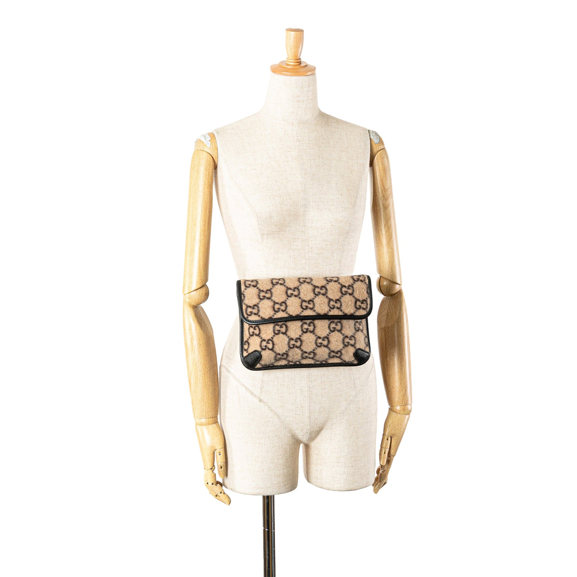 Gucci GG Wool Slim Belt Bag