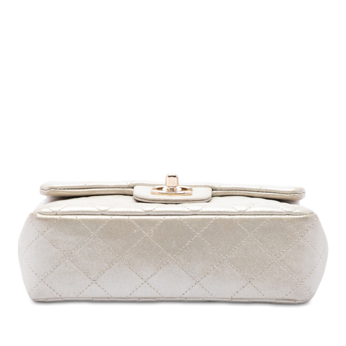 Chanel Mini Rectangular Classic Iridescent Lambskin Single Flap