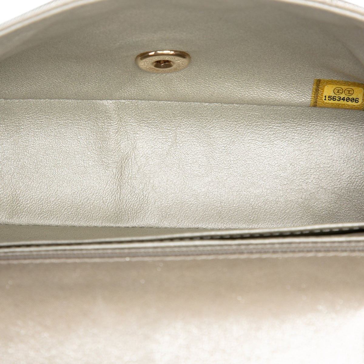Chanel Mini Rectangular Classic Iridescent Lambskin Single Flap