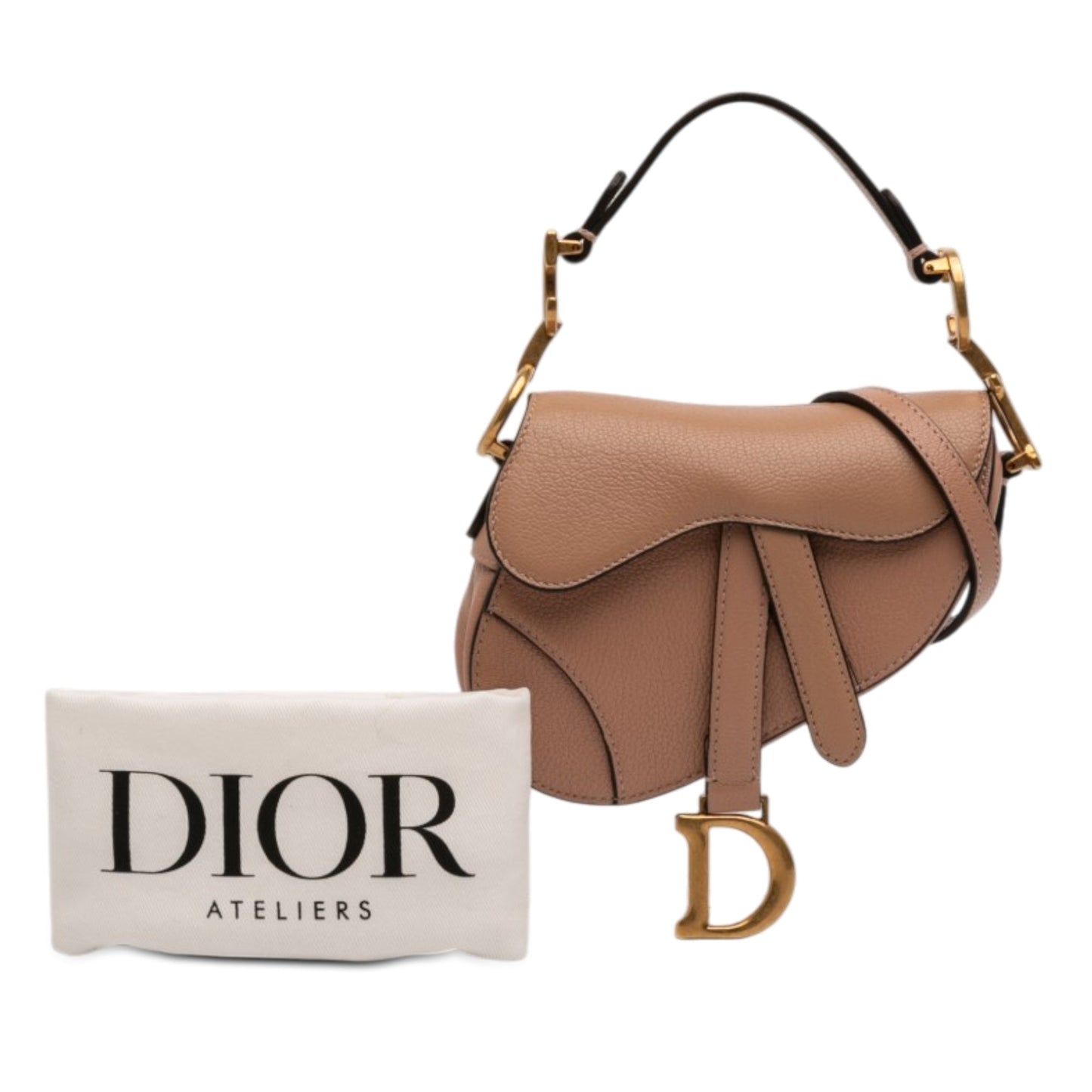 Dior Micro Goatskin Saddle Bag