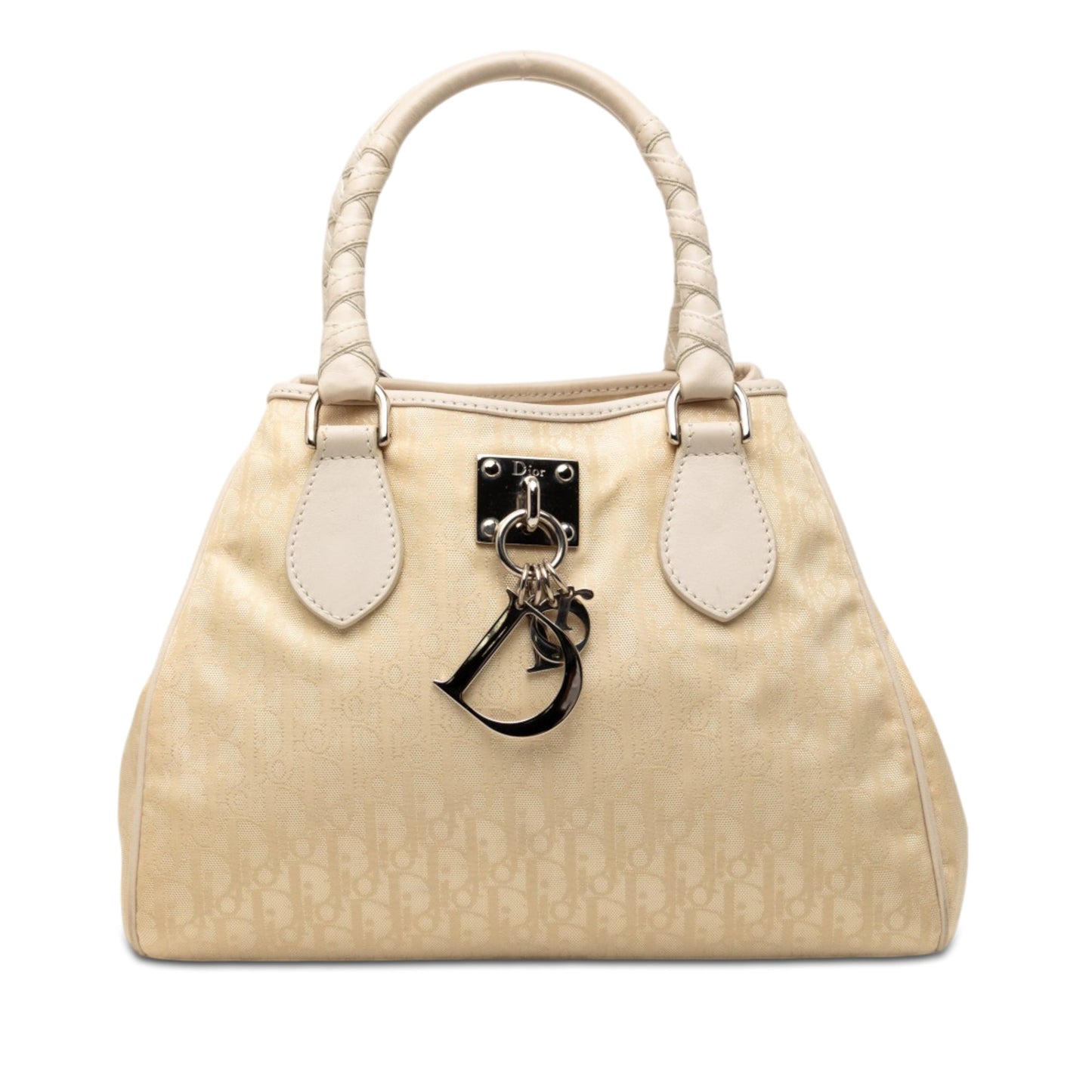 Dior Small Diorissimo Trotter Canvas Lovely Charm Tote