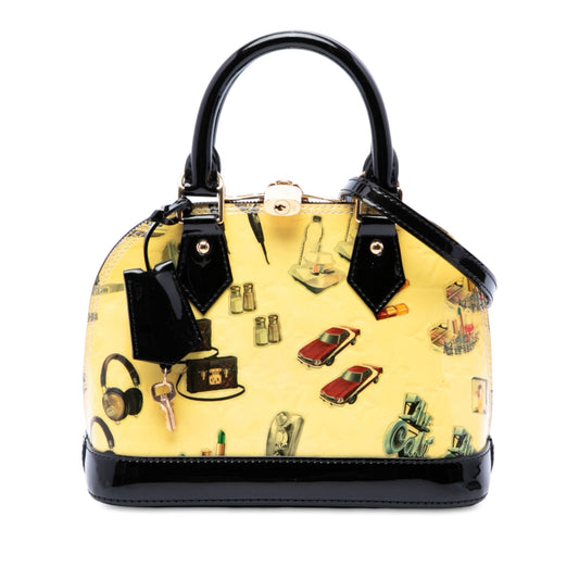 Louis Vuitton Monogram Vernis Stickers Alma BB