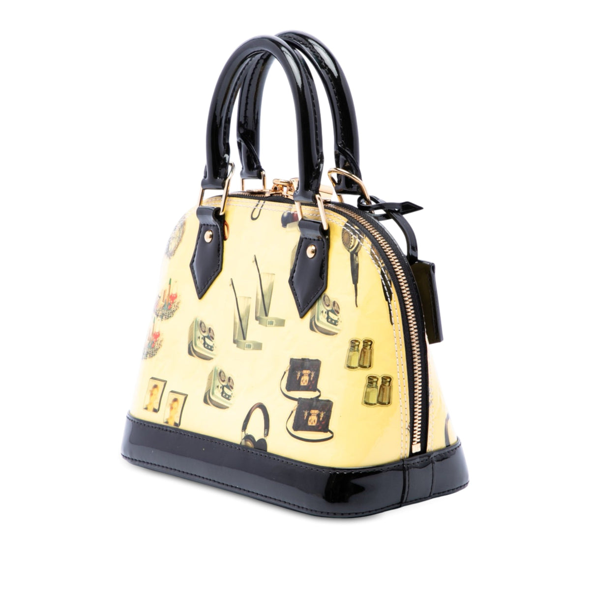 Louis Vuitton Monogram Vernis Stickers Alma BB