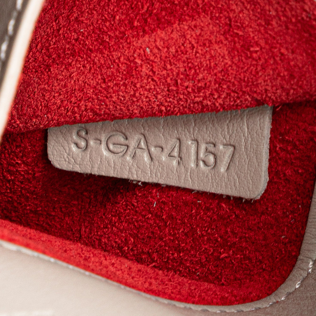 Celine Small Leather Soft Cube Bag — Gray