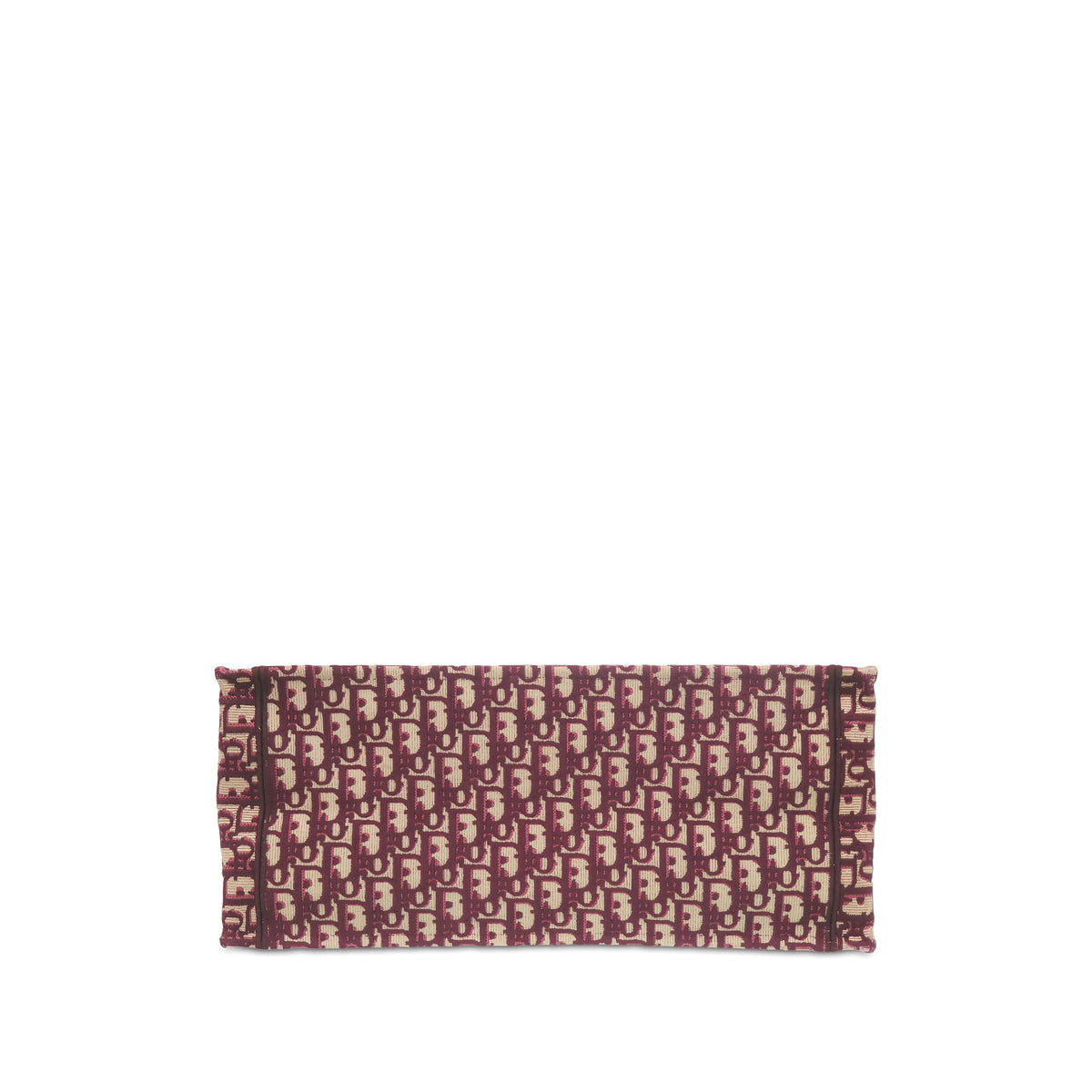 Dior Large Oblique Canvas Book Tote — Red