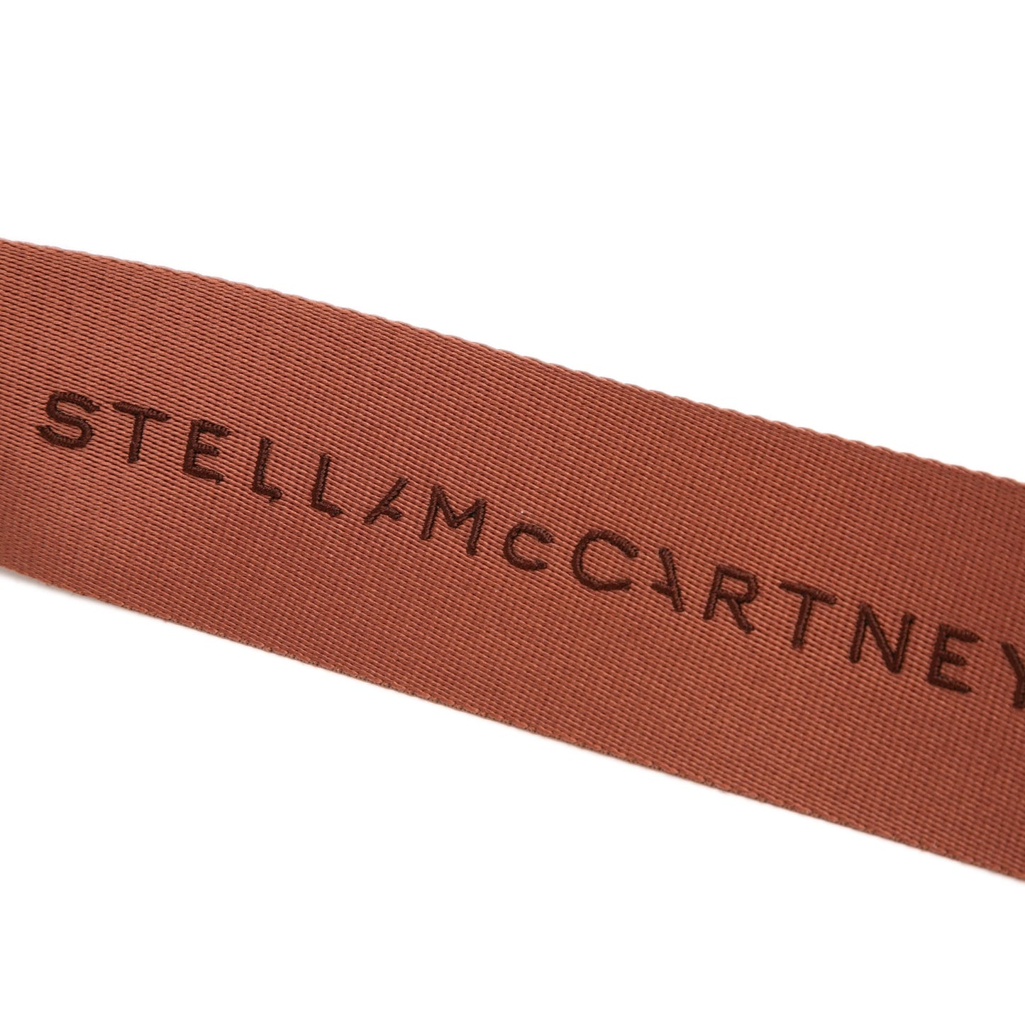Stella McCartney Faux Velvet S Wave Padded Shoulder Bag