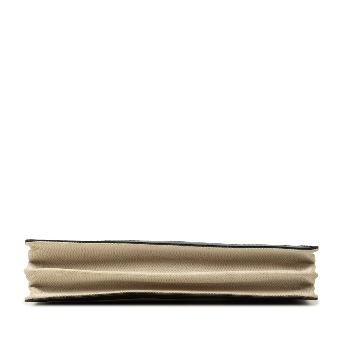 Balenciaga Canvas Navy Pochette Crossbody — Brown