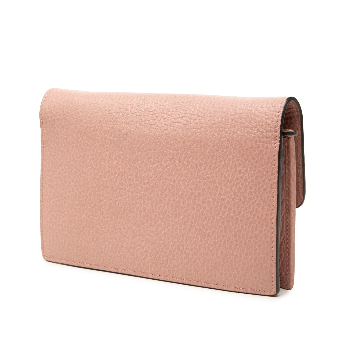 Gucci Dollar Calfskin Interlocking G Wallet on Chain