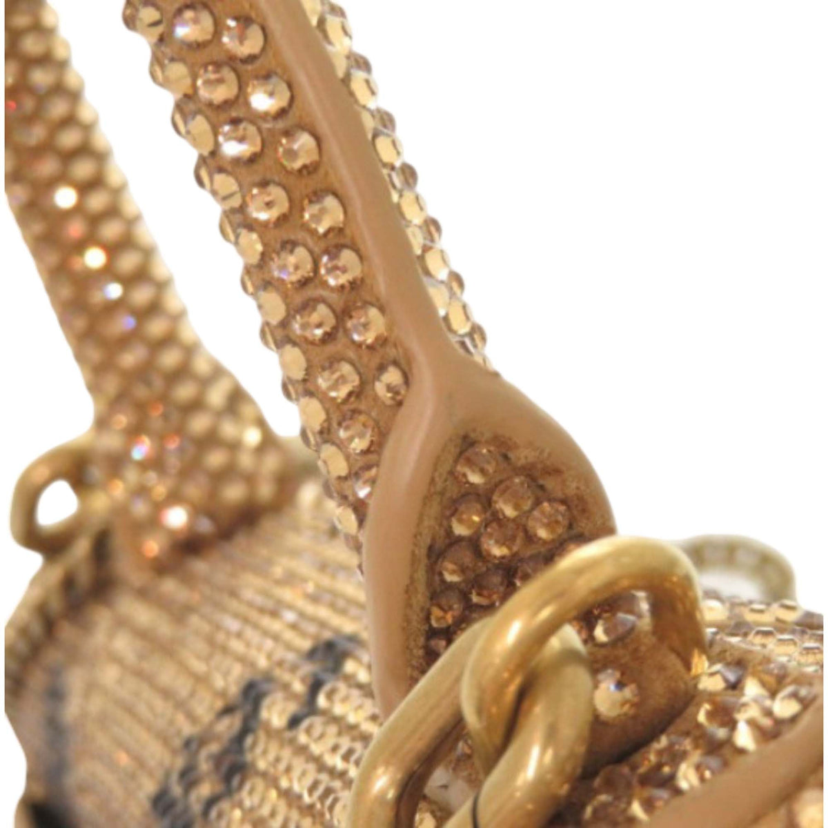 Balenciaga Rhinestone Hourglass Satchel XS