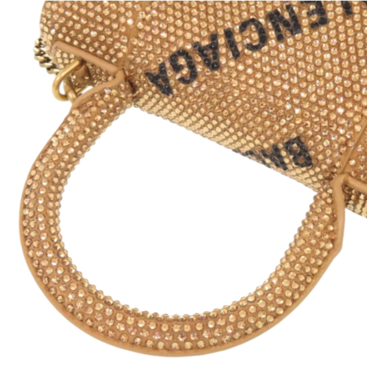 Balenciaga Rhinestone Hourglass Satchel XS