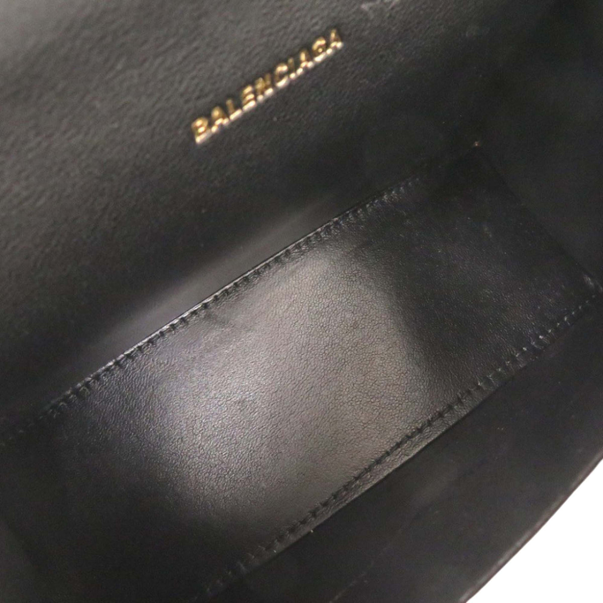 Balenciaga Rhinestone Hourglass Satchel XS