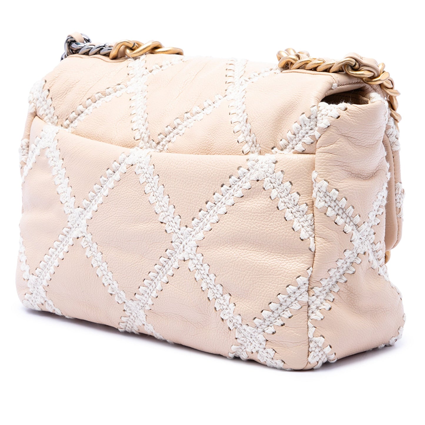 Chanel Large Crochet Calfskin 19 Flap