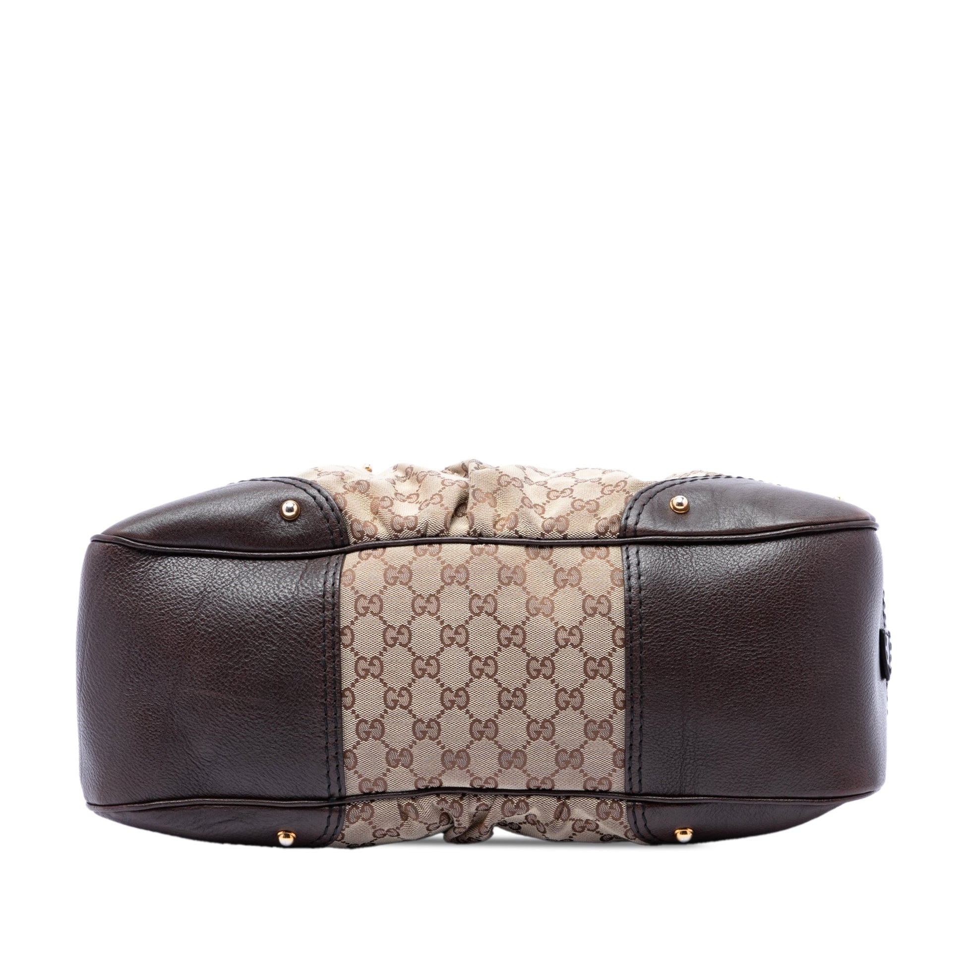 Gucci GG Canvas Jockey Boston Bag