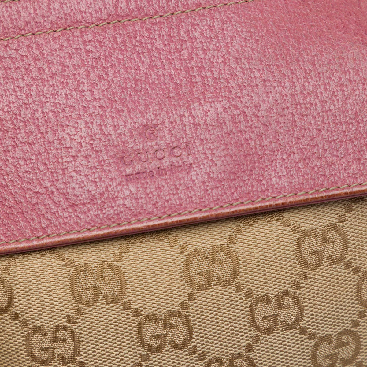Gucci GG Canvas Web Double Pocket Belt Bag