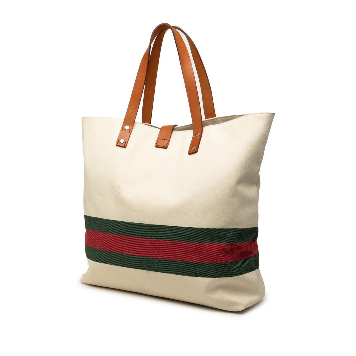 Gucci Canvas Web Tote