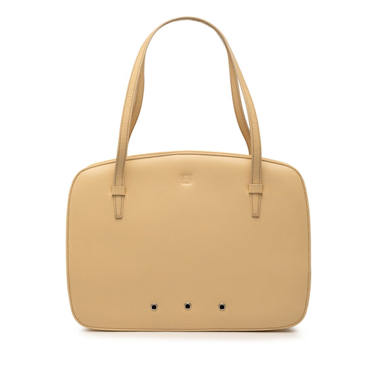 LOEWE Leather Anagram Handbag