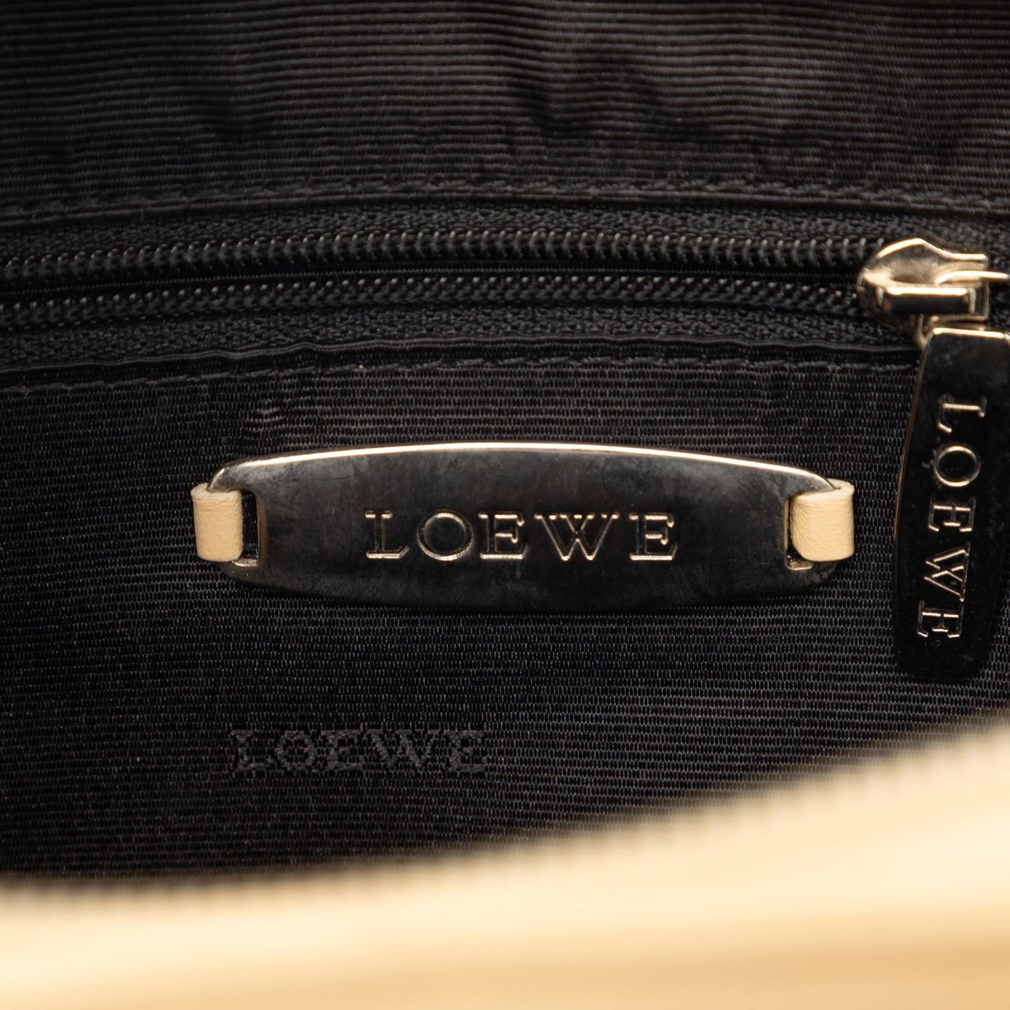 LOEWE Leather Anagram Handbag