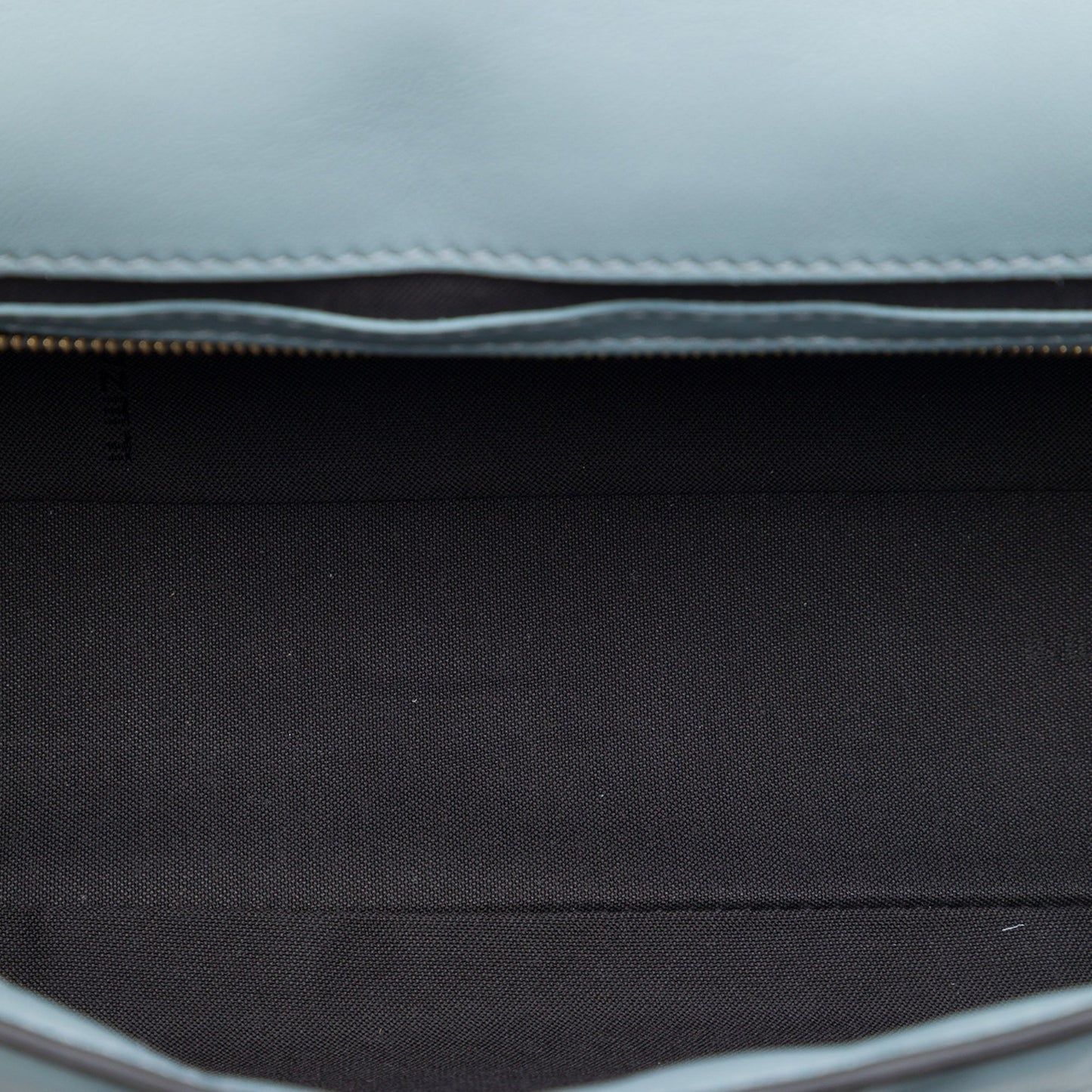 Fendi Zucca Embossed Leather Baguette Satchel
