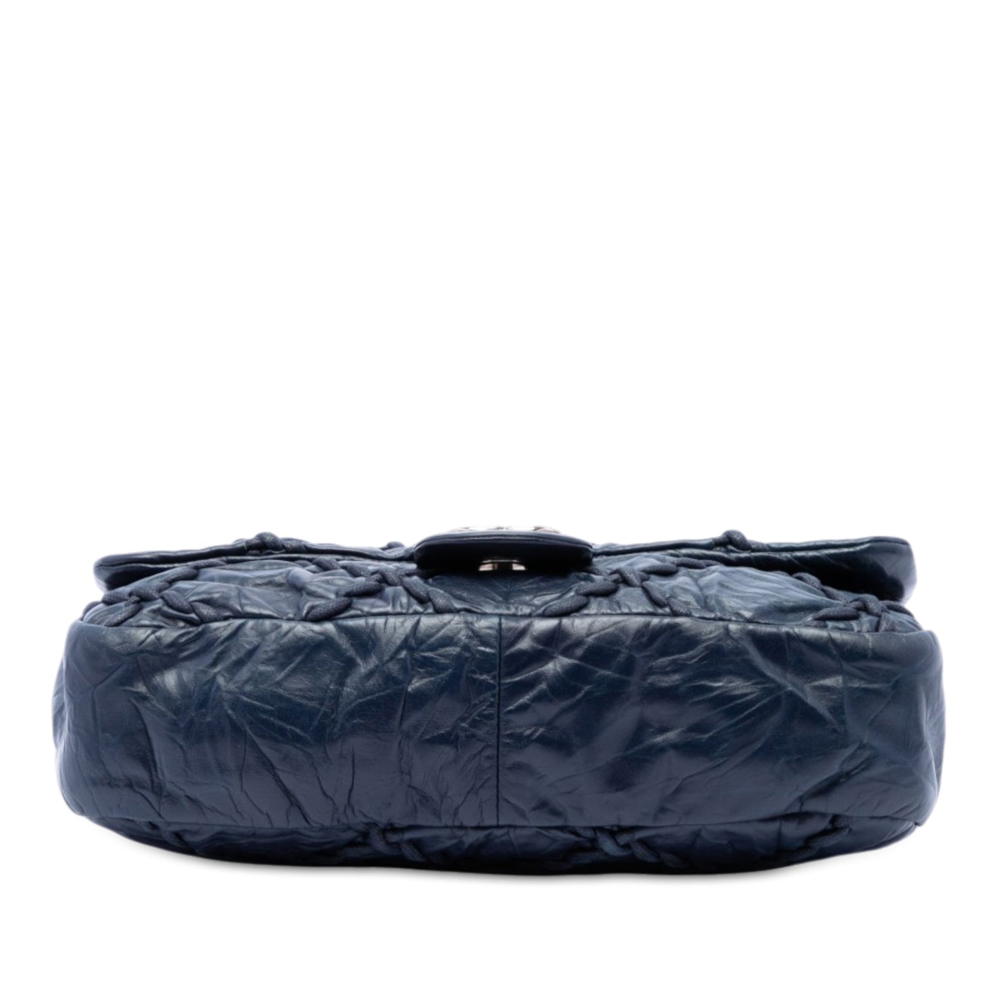 Chanel Medium Quilted Crinkled Calfskin Ultra Stitch Flap