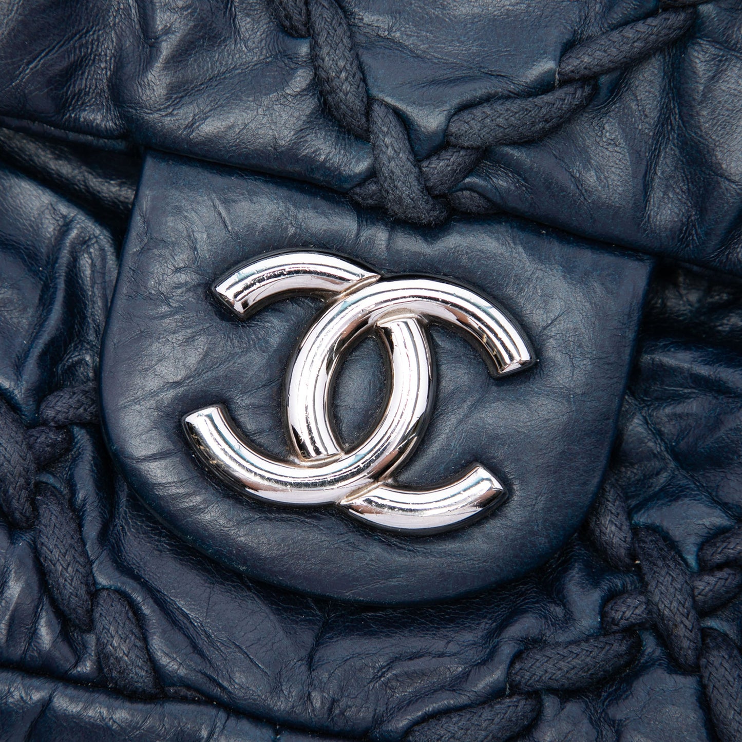 Chanel Medium Quilted Crinkled Calfskin Ultra Stitch Flap