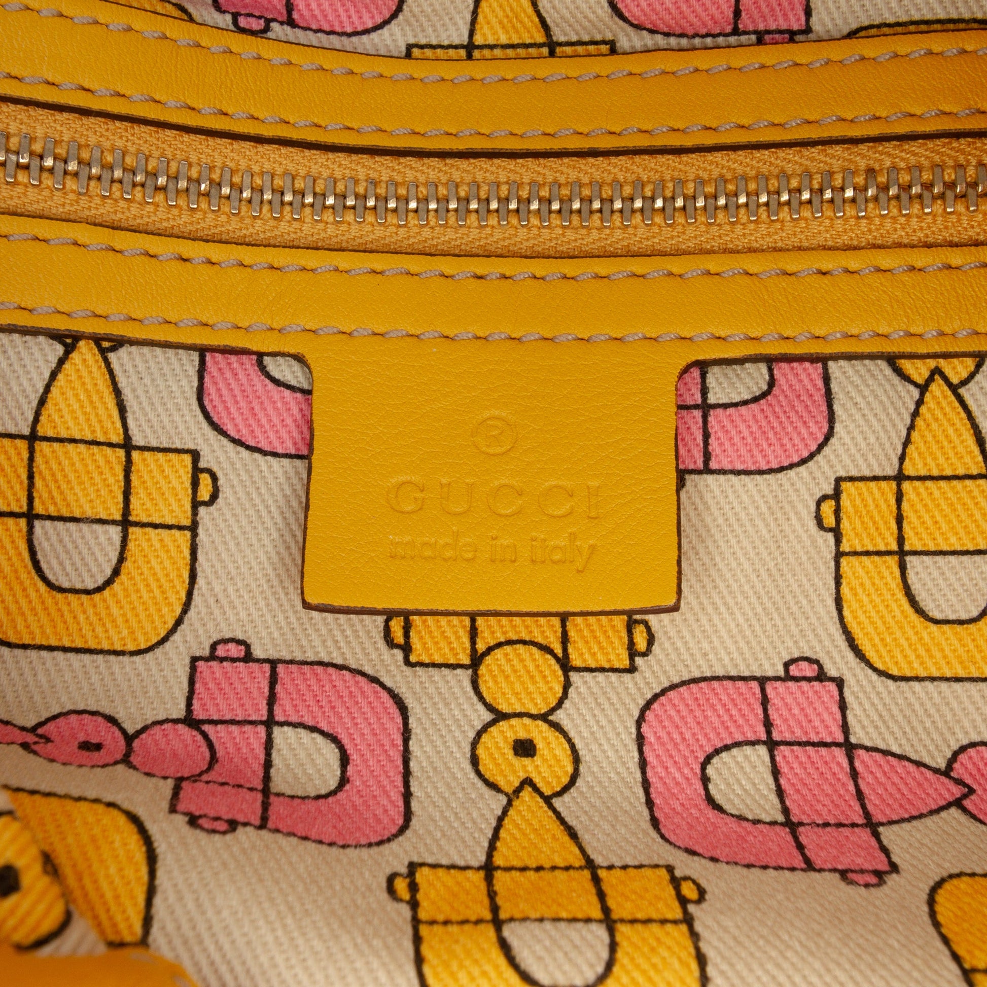 Gucci Large Guccissima Hysteria Satchel