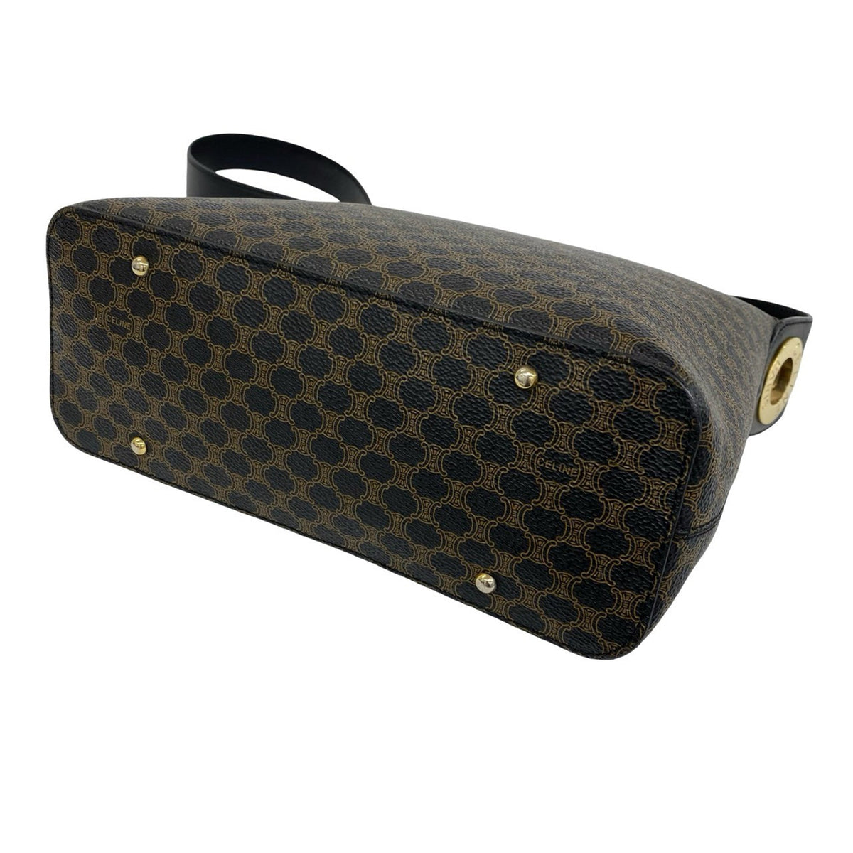 Celine Macadam Coated Canvas Crossbody
