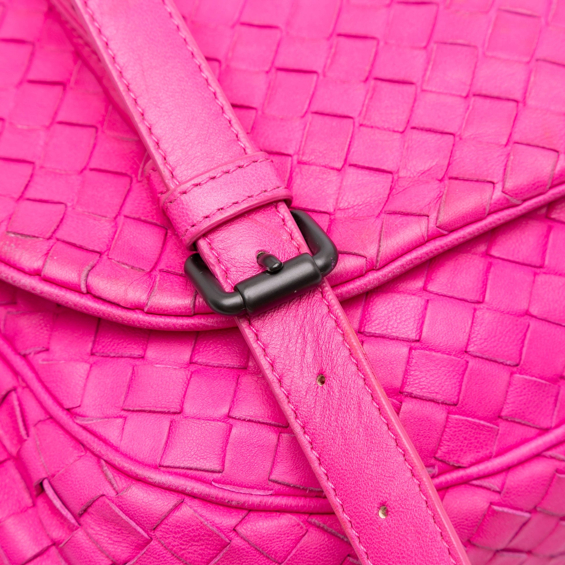 Bottega Veneta Nappa Intrecciato Flap Crossbody