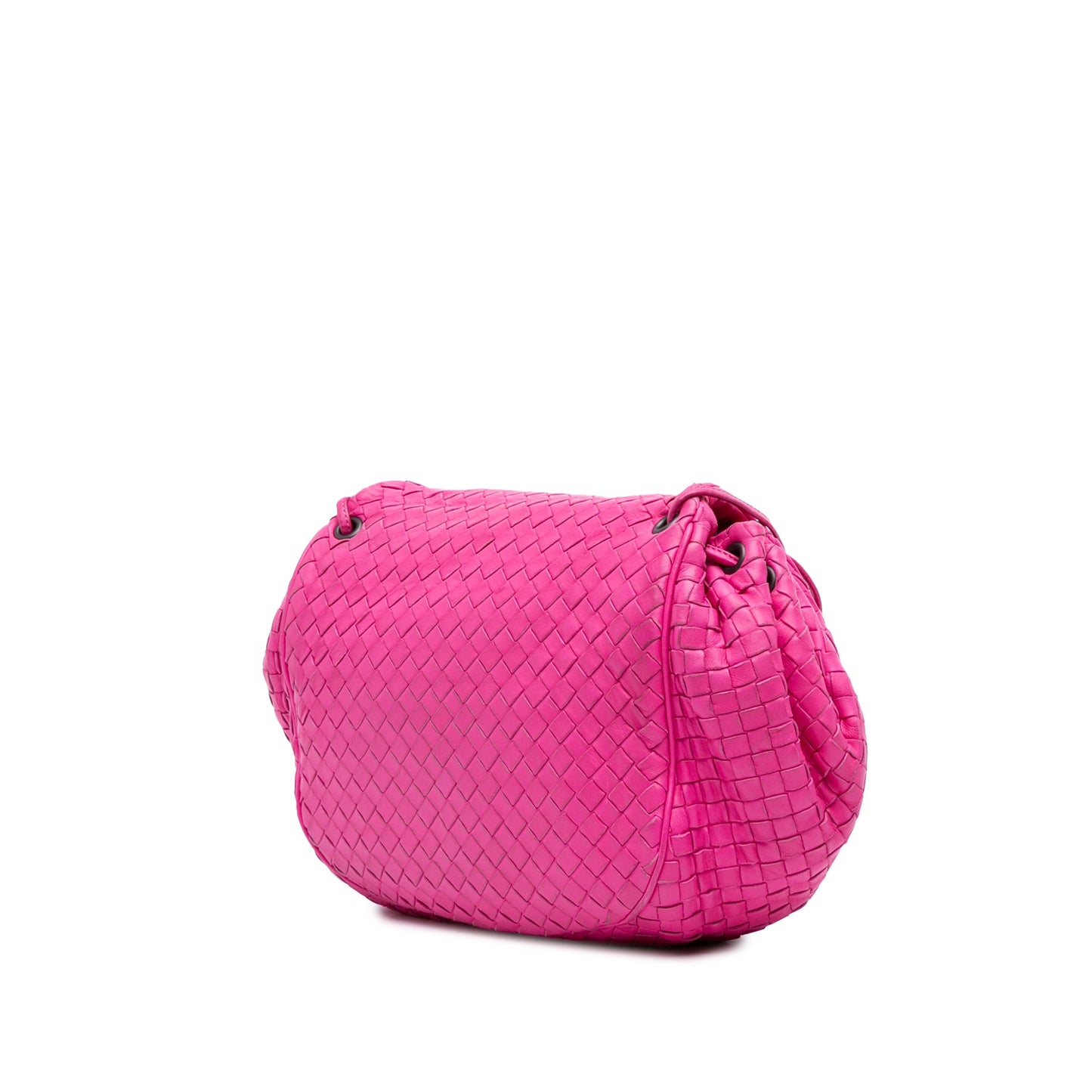 Bottega Veneta Nappa Intrecciato Flap Crossbody
