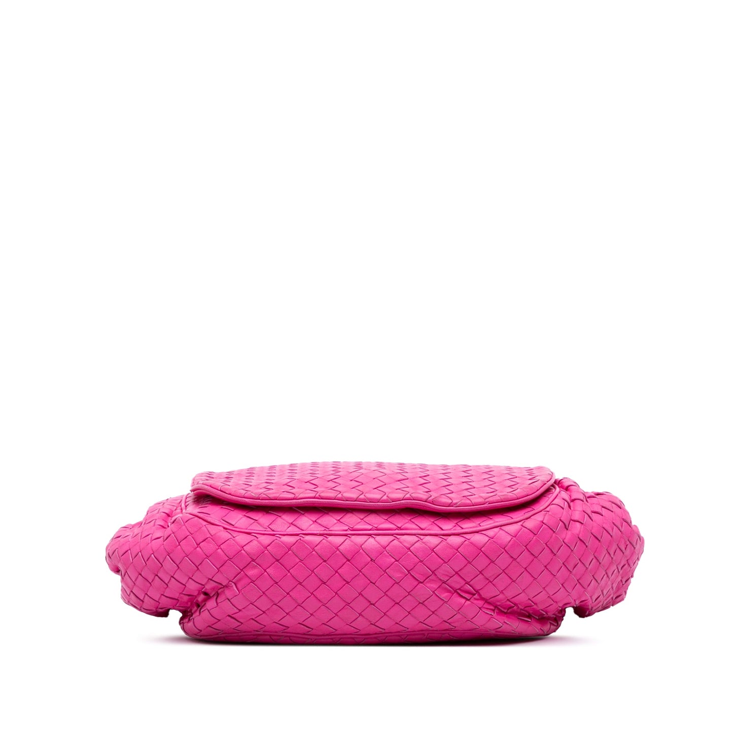 Bottega Veneta Nappa Intrecciato Flap Crossbody
