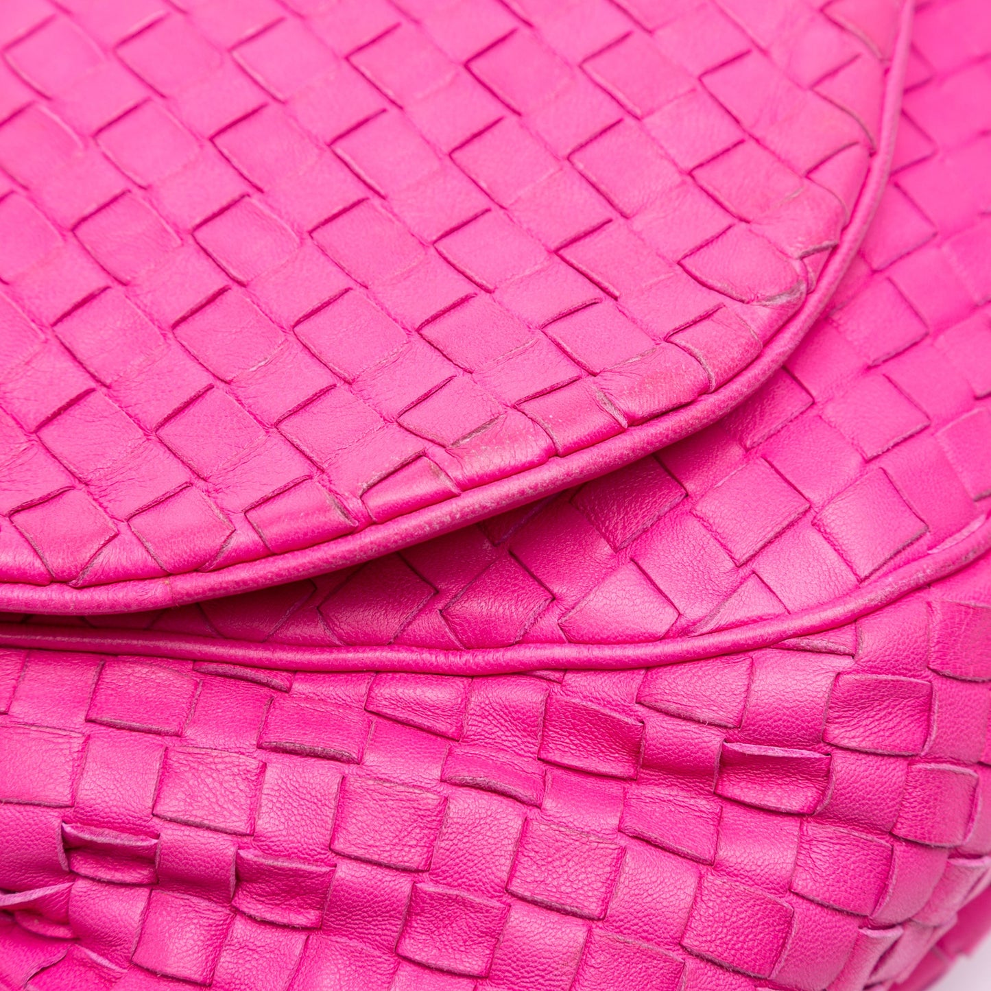 Bottega Veneta Nappa Intrecciato Flap Crossbody