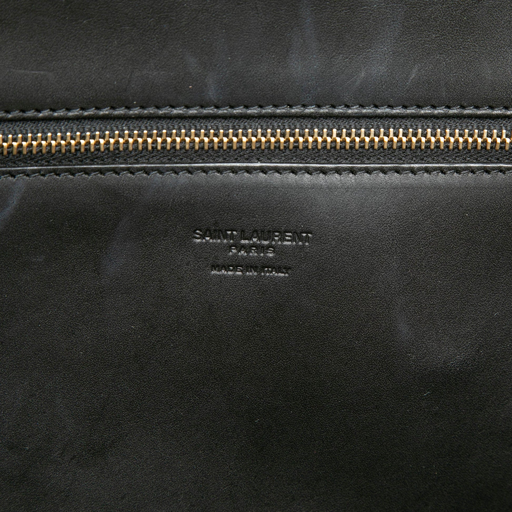 Saint Laurent Medium Raffia Panier Basket Shopper Tote