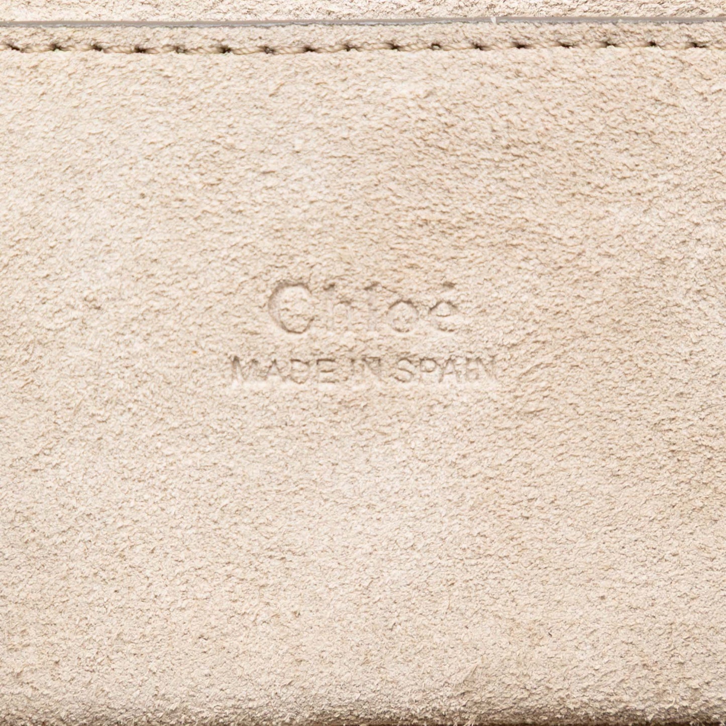 Chloé Mini Calfskin and Suede Faye Bracelet Bag