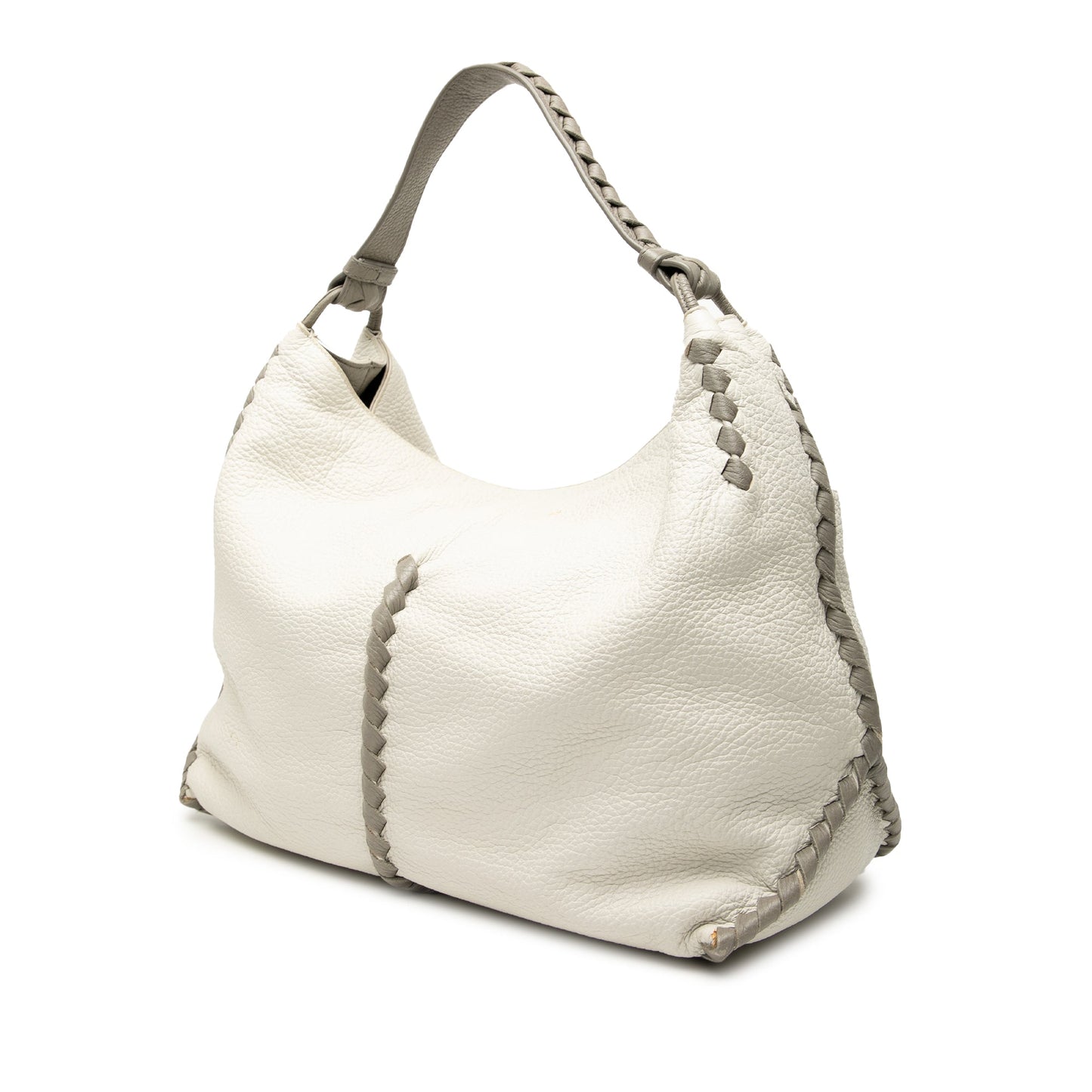 Bottega Veneta Large Washed Cervo Deerskin Hobo