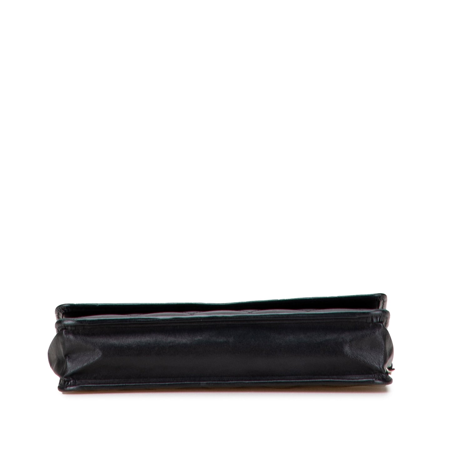 Chanel Quilted Lambskin Cambon Ligne Wallet On Chain